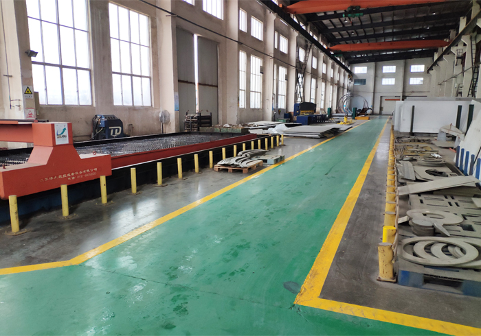 不锈钢等离子下料区域